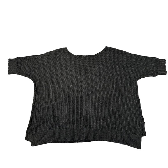 Free People Women's Knit Oversized Sweater Black Size Medium - Picture 2 of 6